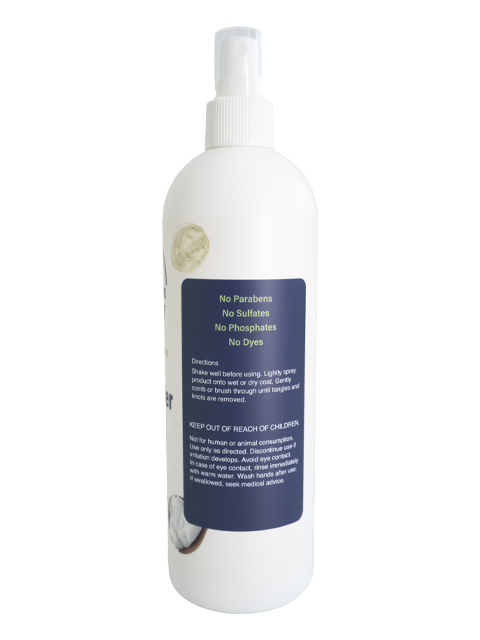 16 fl oz Naturally-Derived Pet Detangling Spray
